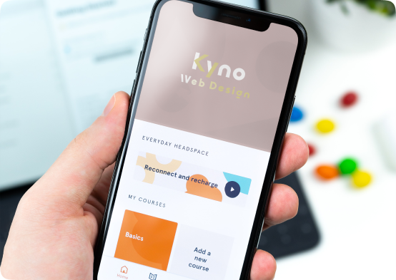 Kyno- Mobile App Designs
